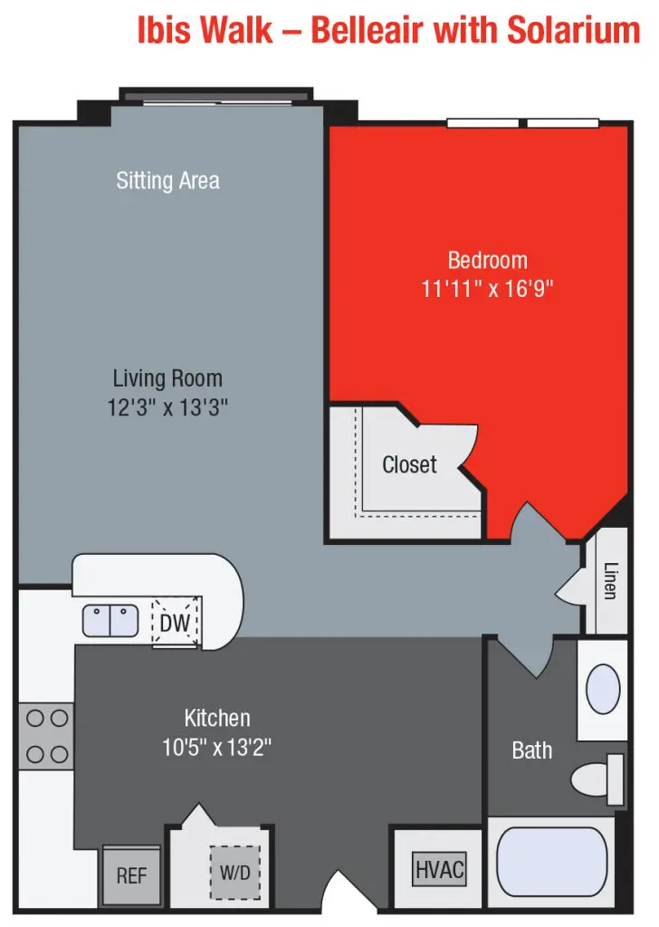 Apartments For Rent TGM Ibis Walk - Belleair Solarium
