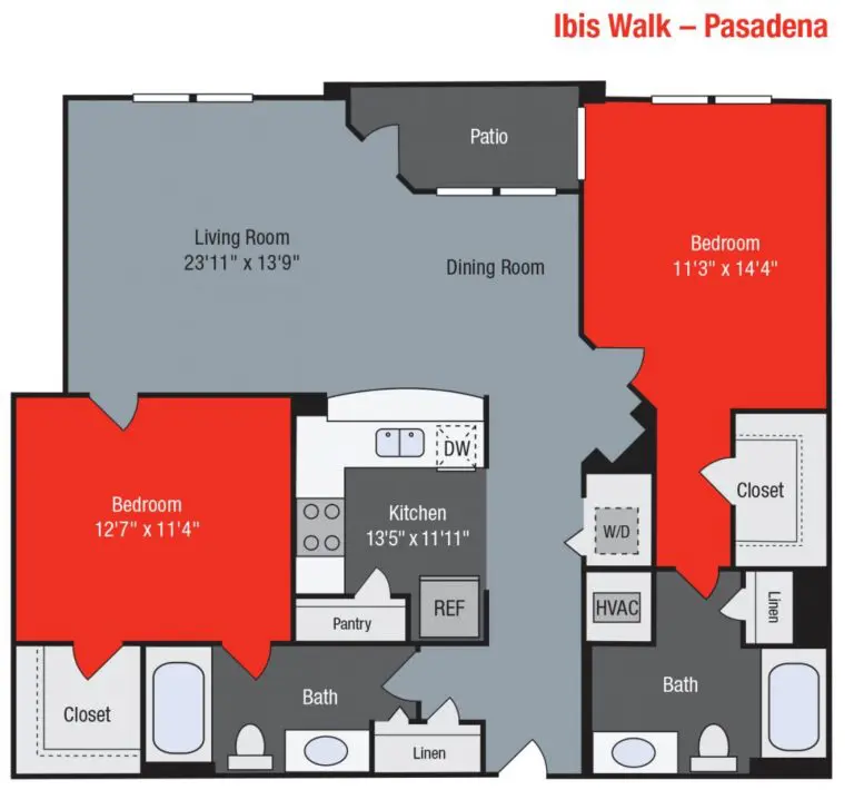 Apartments For Rent TGM Ibis Walk - Pasadena ...
