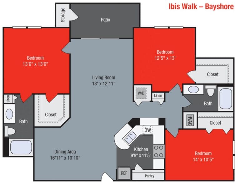 Apartments For Rent TGM Ibis Walk - Bayshore ...
