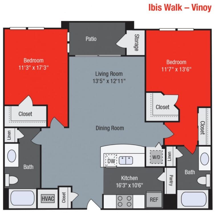 Apartments For Rent TGM Ibis Walk - Vinoy ...