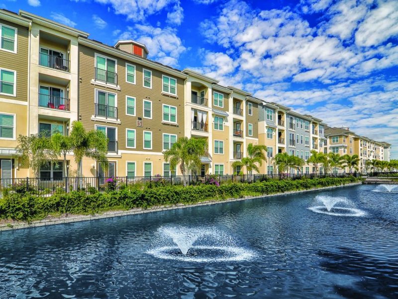 This image shows the stunning lake view of the TGM Ibis Walk Apartment.